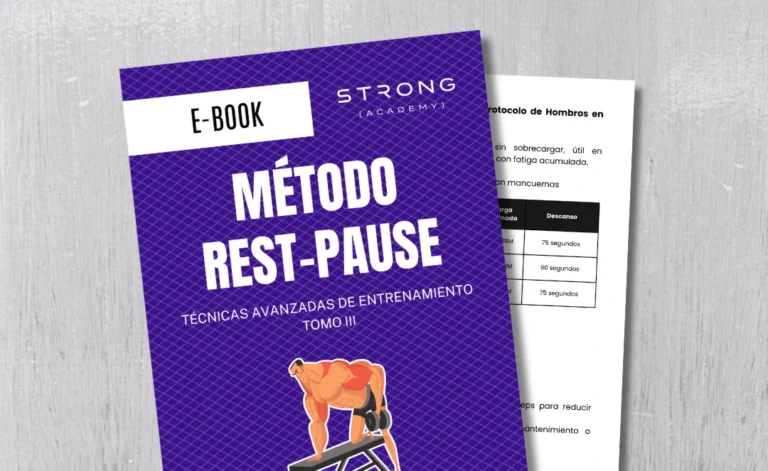 Ebook de Técnicas Avanzadas de Entrenamiento: Método Rest-Pause