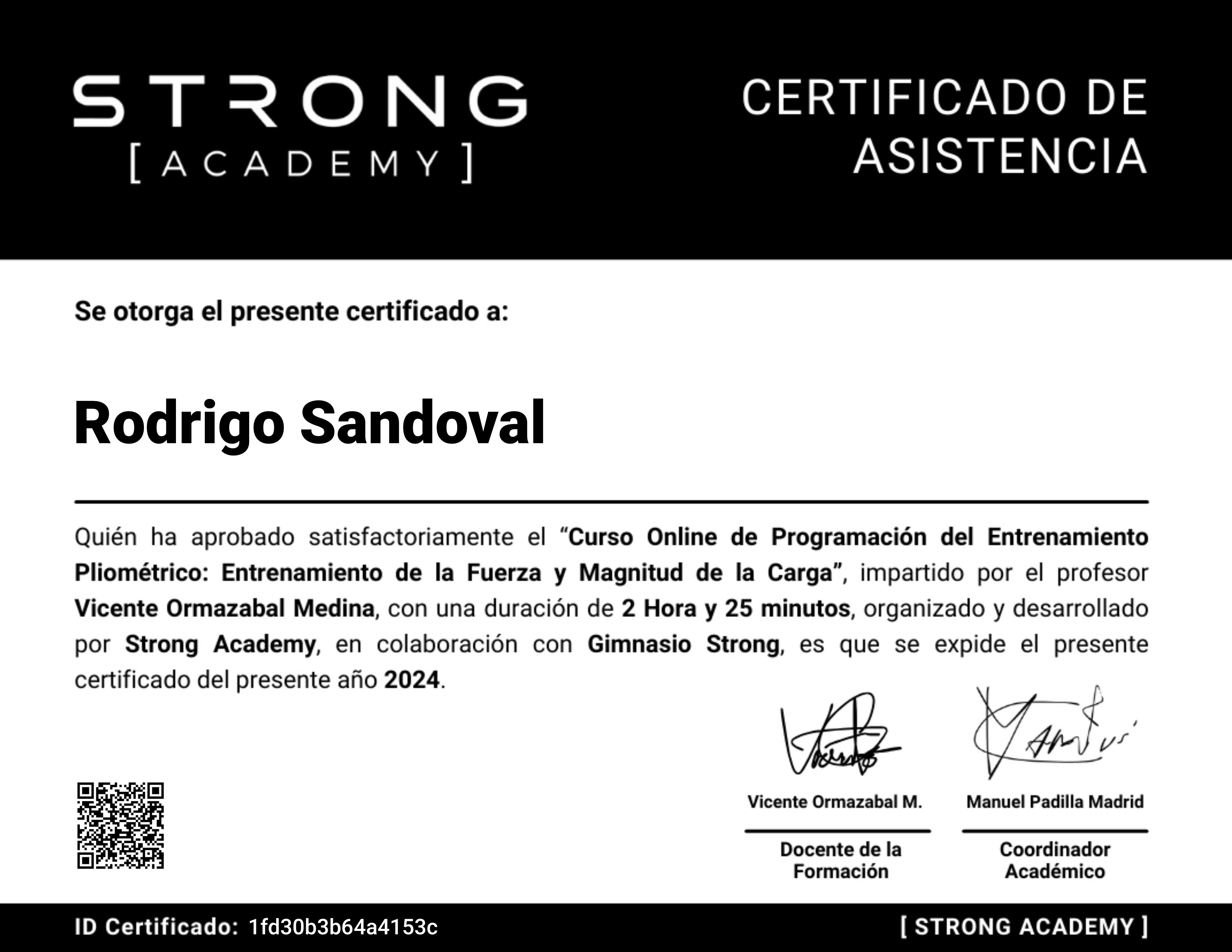 Programación del Entrenamiento Pliométrico: Entrenamiento de la Fuerza y Magnitud de la Carga